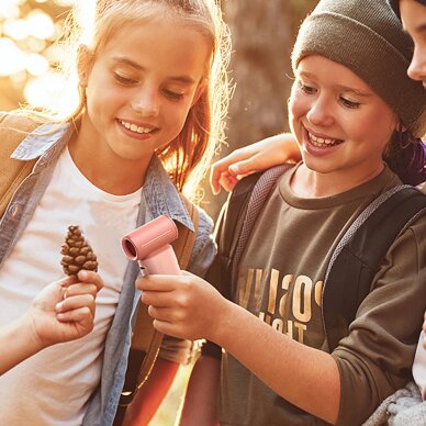 Rankinis ventiliatorius Jisulife Life9 5000mAh nešiojamas USB – rožinis 9 Rankinis ventiliatorius Jisulife Life9 5000mAh nešiojamas USB – rožinis 9