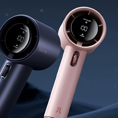 Rankinis ventiliatorius Jisulife Pro1 FA53 (ABS) nešiojamas USB – rožinis 6