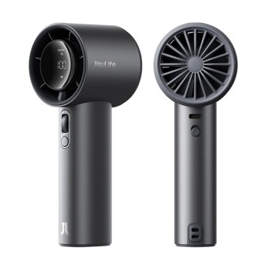 Rankinis ventiliatorius Jisulife Pro1 S FA53PRO nešiojamas USB – tamsiai pilkas 1