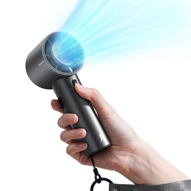 Rankinis ventiliatorius Jisulife Pro1 S FA53PRO nešiojamas USB – tamsiai pilkas 4 Rankinis ventiliatorius Jisulife Pro1 S FA53PRO nešiojamas USB – tamsiai pilkas 4