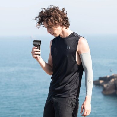 Rankinis ventiliatorius Jisulife Pro1 S FA53PRO nešiojamas USB – tamsiai pilkas 6 Rankinis ventiliatorius Jisulife Pro1 S FA53PRO nešiojamas USB – tamsiai pilkas 6