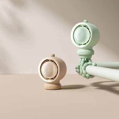 Ventiliatorius Jisulife Life2S 5000mAh su lankščiomis kojelėmis – stalui, vežimėliui, su filtru – žalias 8 Ventiliatorius Jisulife Life2S 5000mAh su lankščiomis kojelėmis – stalui, vežimėliui, su filtru – žalias 8