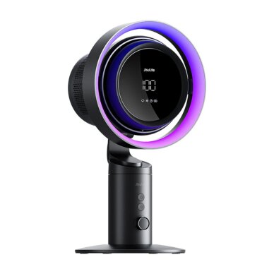 Stalinis ventiliatorius Jisulife Pro3 10000mAh Turbo su filtru – tamsiai pilkas 2