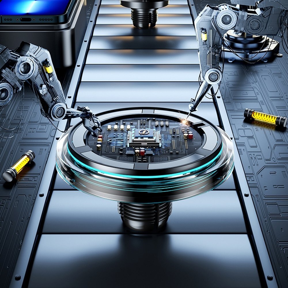 Laikiklis Joyroom Car Holder Qi Wireless Induction Charger 15W (MagSafe) Sidabrinis (JR-ZS291) 16 Laikiklis Joyroom Car Holder Qi Wireless Induction Charger 15W (MagSafe) Sidabrinis (JR-ZS291) 16