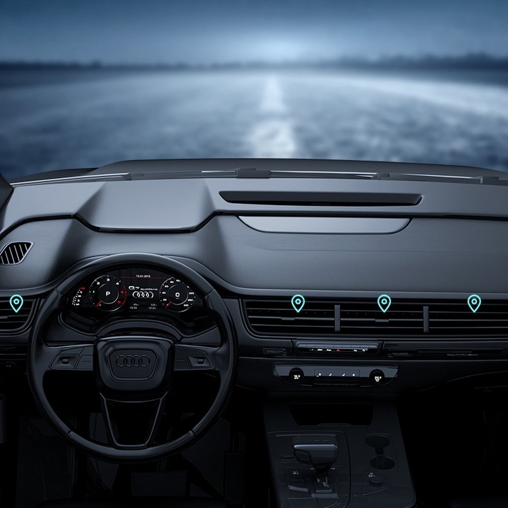 Laikiklis Joyroom Car Holder Qi Wireless Induction Charger 15W (MagSafe) Sidabrinis (JR-ZS291) 25 Laikiklis Joyroom Car Holder Qi Wireless Induction Charger 15W (MagSafe) Sidabrinis (JR-ZS291) 25