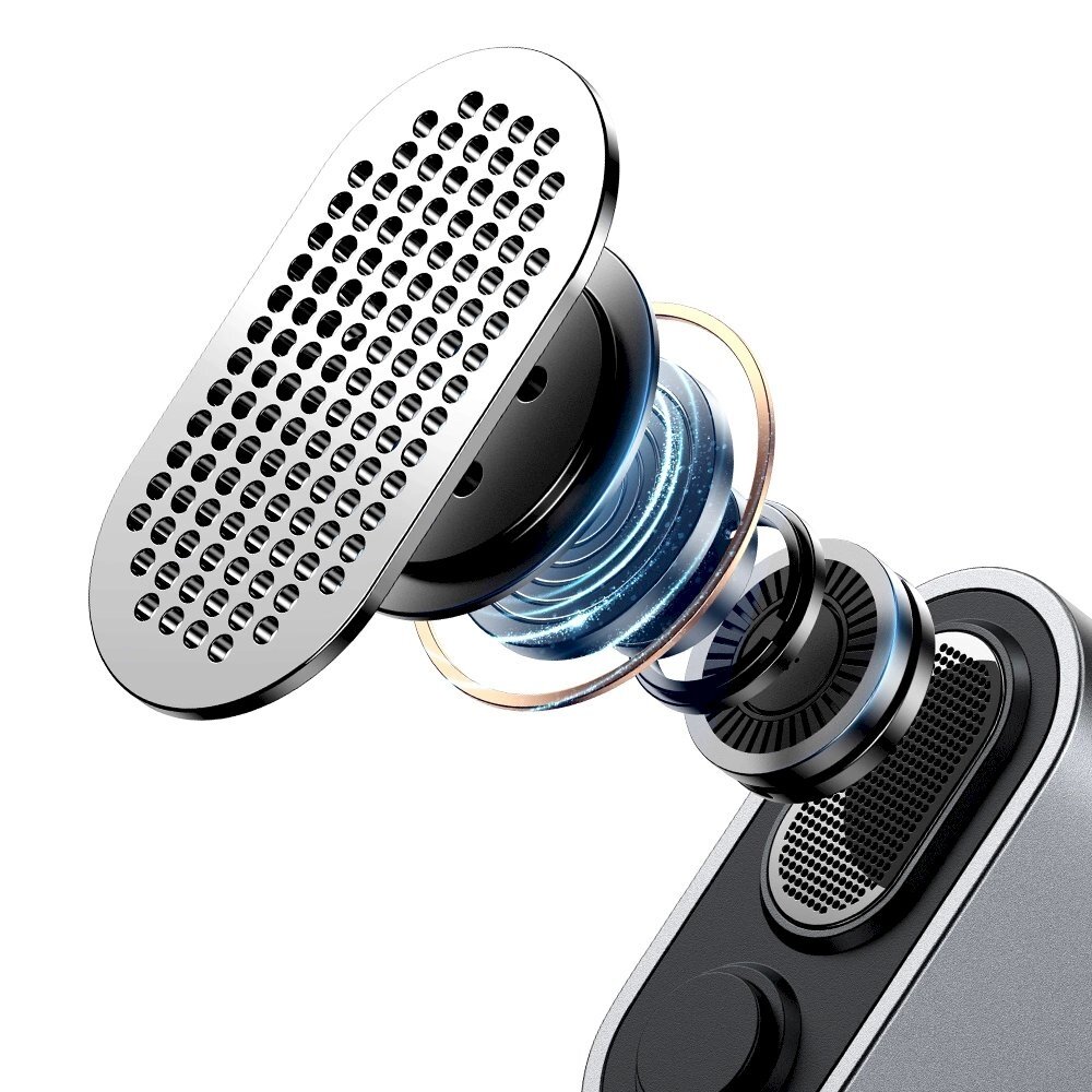 Joyroom JR-CB7 belaidis automobilinis imtuvas – pilkas 3 Joyroom JR-CB7 belaidis automobilinis imtuvas – pilkas 3