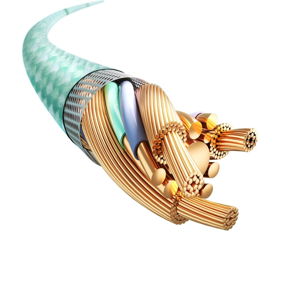 Joyroom Multi-Color Series SA34-AL3 USB-A / Lightning 3A Cable 1m - Black 1 Joyroom Multi-Color Series SA34-AL3 USB-A / Lightning 3A Cable 1m - Black 1