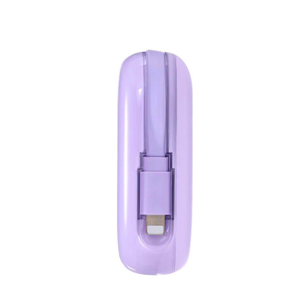 Joyroom powerbank 10000mAh Jelly Series 22.5W with built-in Lightning cable violet (JR-L003) 9 Joyroom powerbank 10000mAh Jelly Series 22.5W with built-in Lightning cable violet (JR-L003) 9