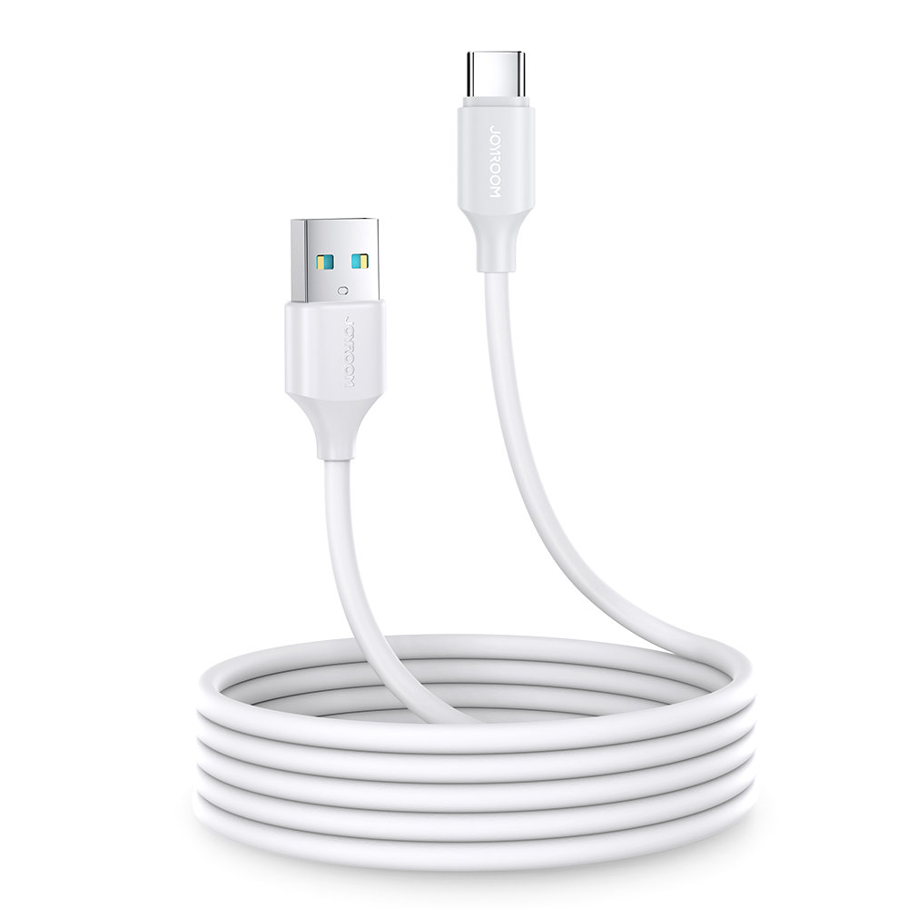 Joyroom USB charging / data cable - USB Type C 3A 2m white (S-UC027A9) Joyroom USB charging / data cable - USB Type C 3A 2m white (S-UC027A9)