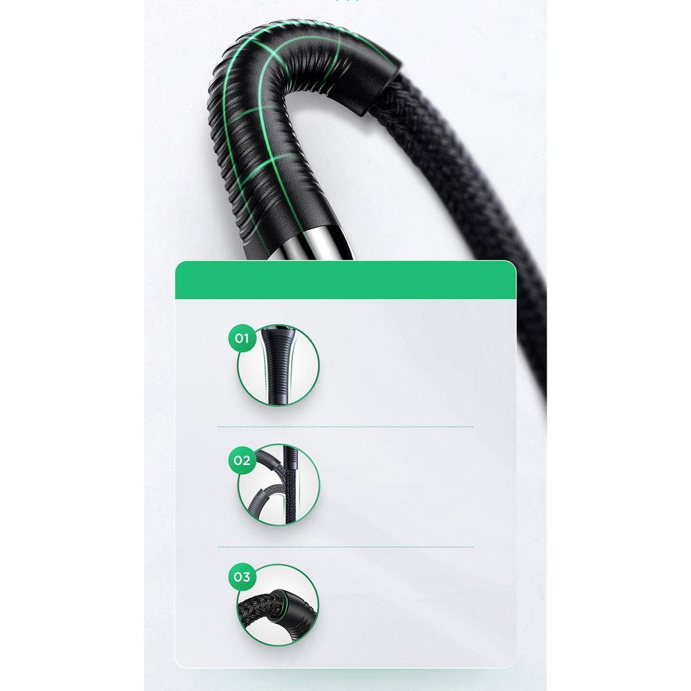 Kabelis Joyroom USB Type C - Lightning 20W 2.4A 1.2m Raudonas (S-1224K2 Red) 7 Kabelis Joyroom USB Type C - Lightning 20W 2.4A 1.2m Raudonas (S-1224K2 Red) 7