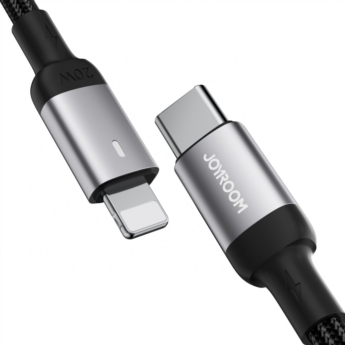 Joyroom cable USB C - Lightning 20W A10 Series 1.2 m Juodas (S-CL020A10) 5 Joyroom cable USB C - Lightning 20W A10 Series 1.2 m Juodas (S-CL020A10) 5
