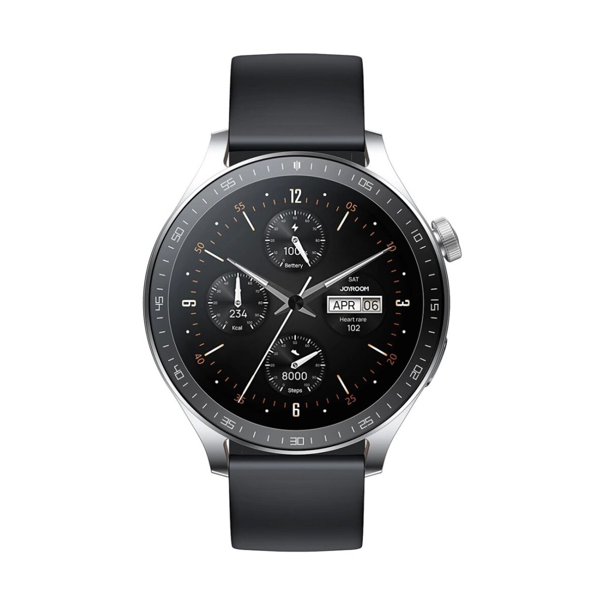 Išmanusis laikrodis Joyroom Classic Series JR-FC2 Pro su skambučių funkcija – sidabrinis 7