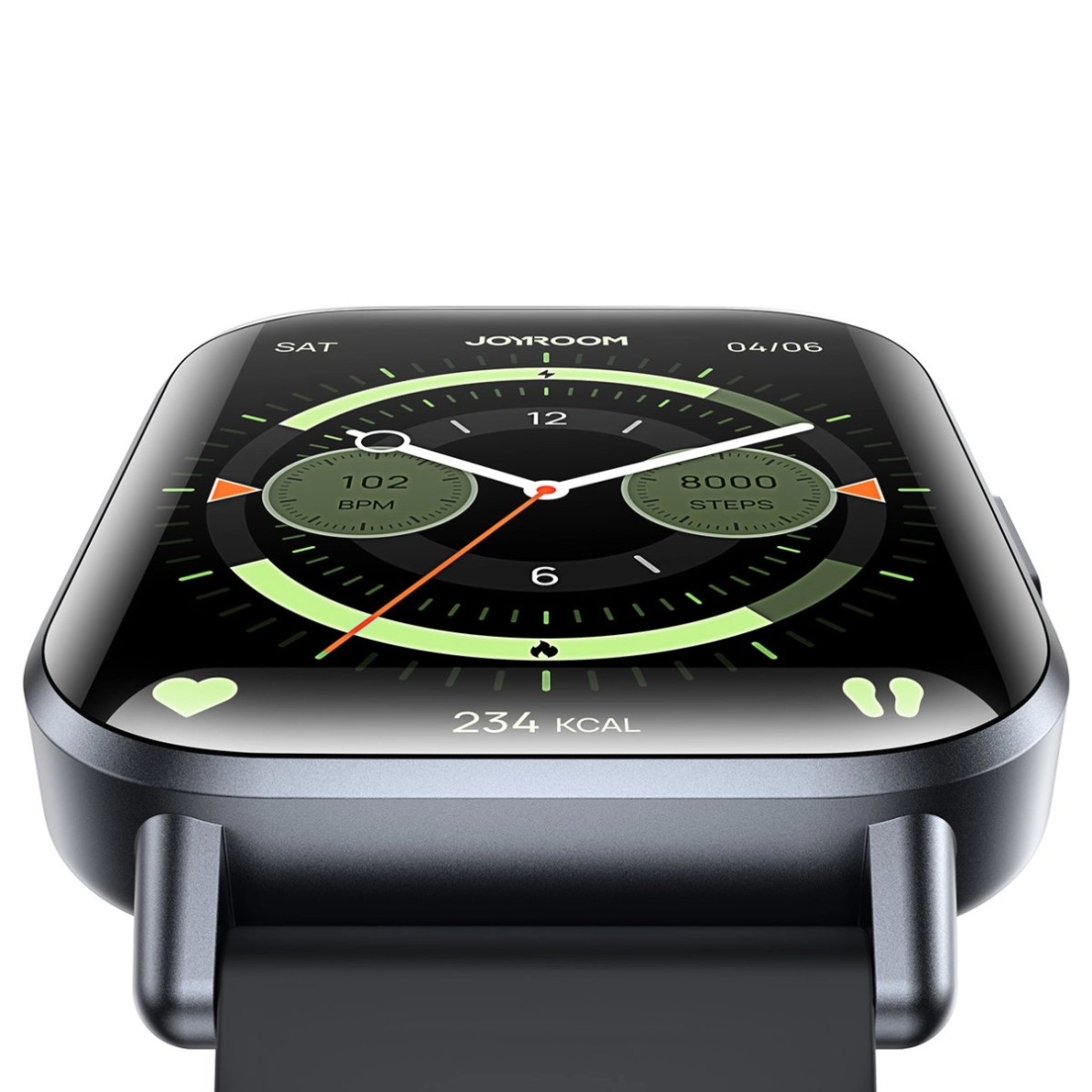 Joyroom JR-FT3S Fit-Life išmanusis laikrodis su skambučių funkcija – pilkas 2 Joyroom JR-FT3S Fit-Life išmanusis laikrodis su skambučių funkcija – pilkas 2