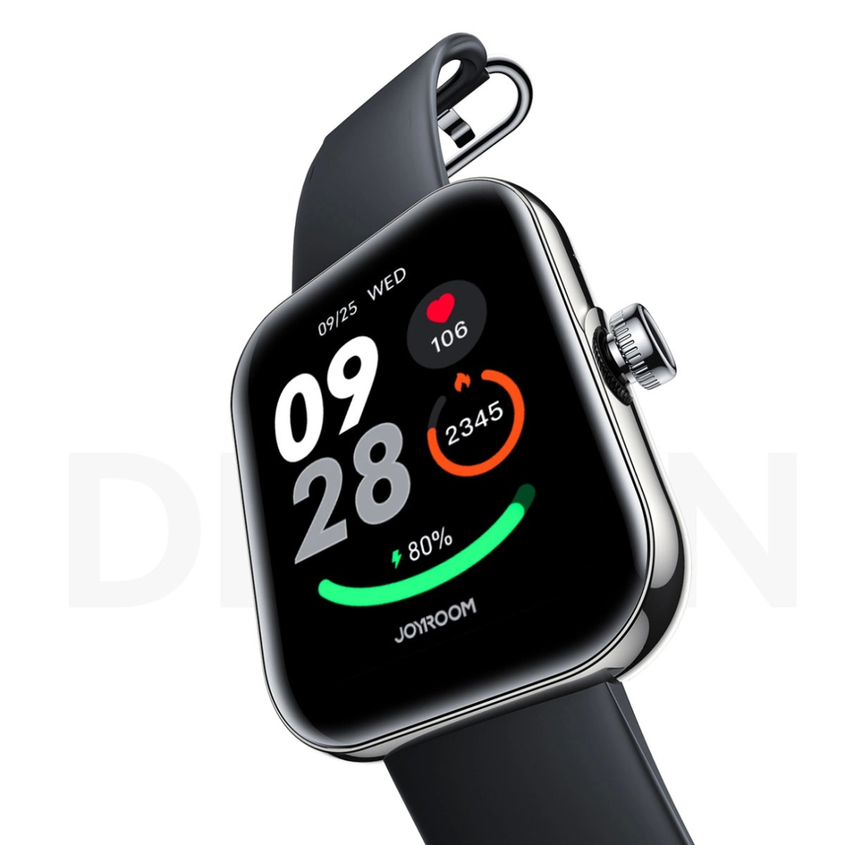 Joyroom JR-FT5 Plus Fit-Life išmanusis laikrodis su skambučių funkcija – juodas 6 Joyroom JR-FT5 Plus Fit-Life išmanusis laikrodis su skambučių funkcija – juodas 6