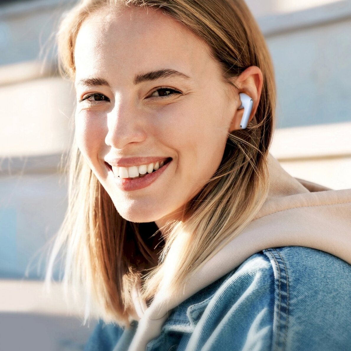 Joyroom Funpods wireless in-ear Ausinės (JR-FB2) - blue 11 Joyroom Funpods wireless in-ear Ausinės (JR-FB2) - blue 11