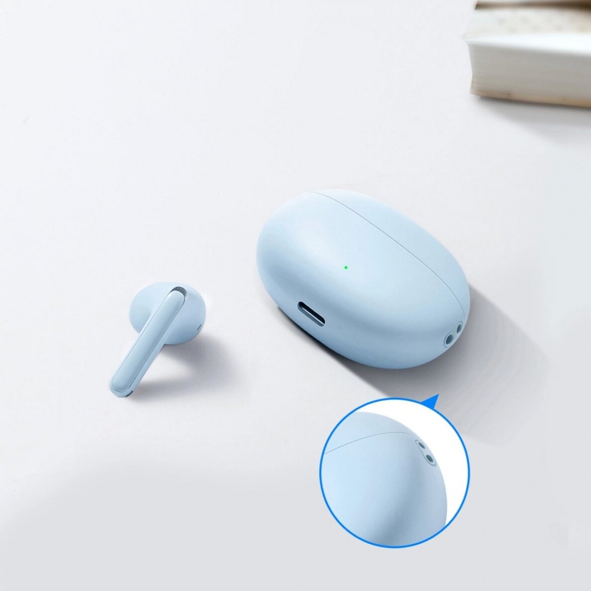 Joyroom Funpods wireless in-ear Ausinės (JR-FB2) - blue 13 Joyroom Funpods wireless in-ear Ausinės (JR-FB2) - blue 13