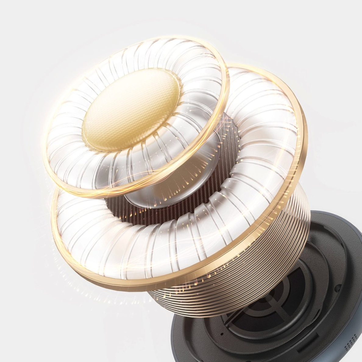 Joyroom JR-JH1 J-Head Series belaidės ausinės su ANC Bluetooth – juodos 9