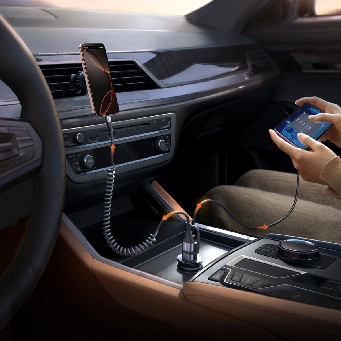 Automobilinis įkroviklis Joyroom JR-CCN16 Mini 15W – juodas 8 Automobilinis įkroviklis Joyroom JR-CCN16 Mini 15W – juodas 8