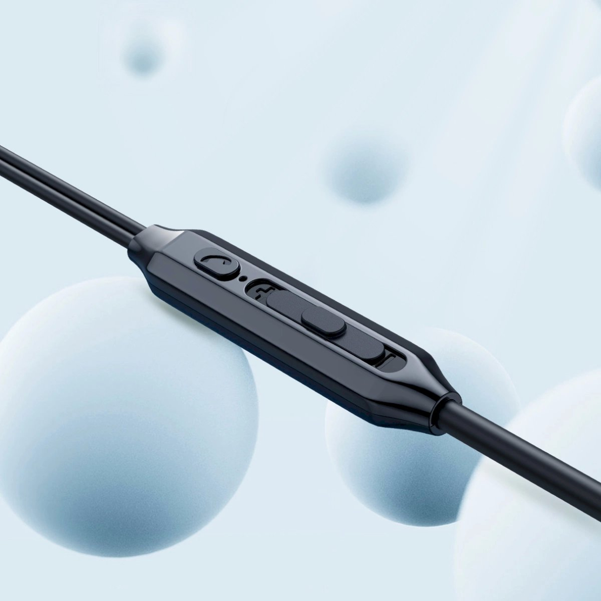 Joyroom JR-EC06 USB-C in-ear ausinės – pilkos 11