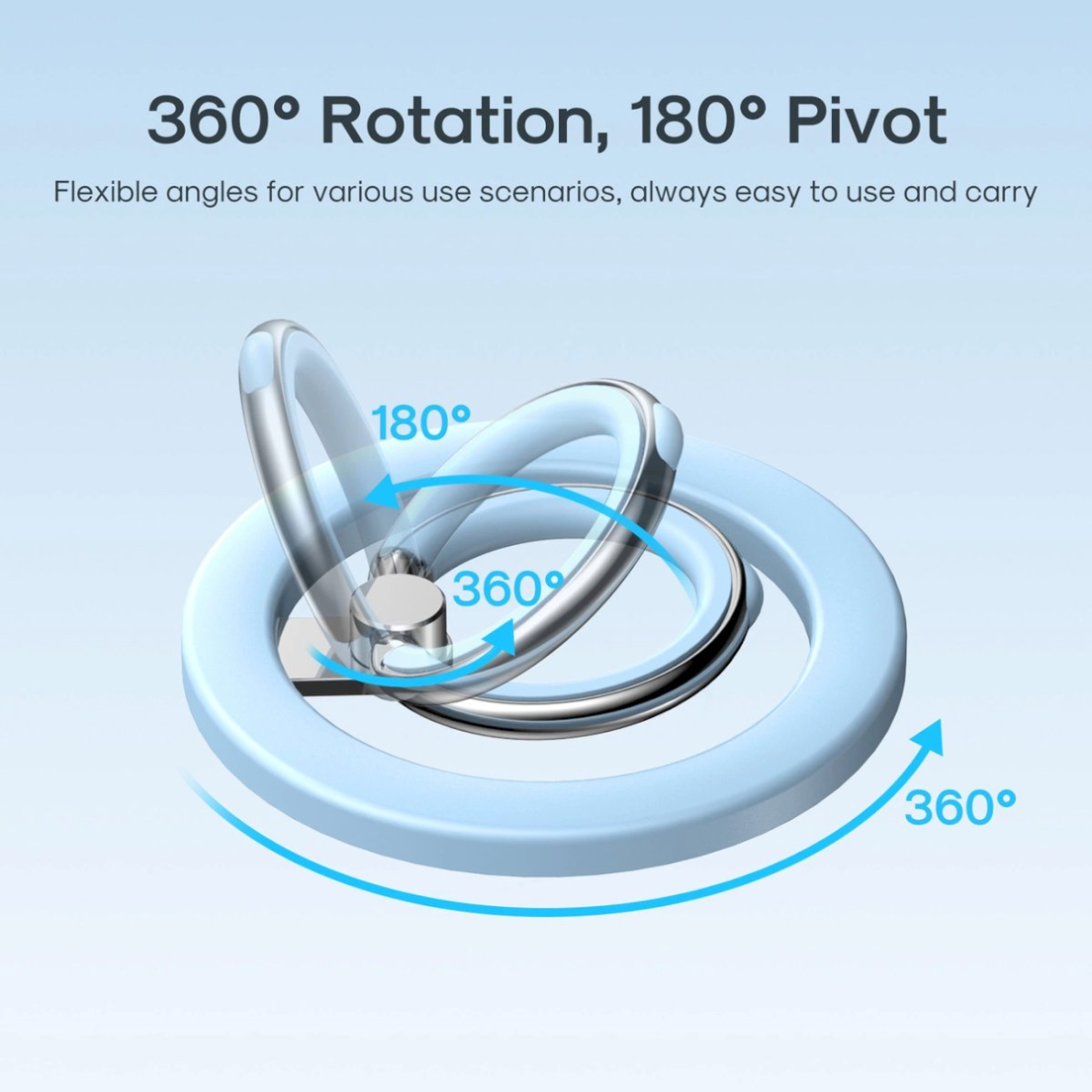 Joyroom JR-Mag-M2 MagSafe magnetic Telfono laikiklis - blue 2