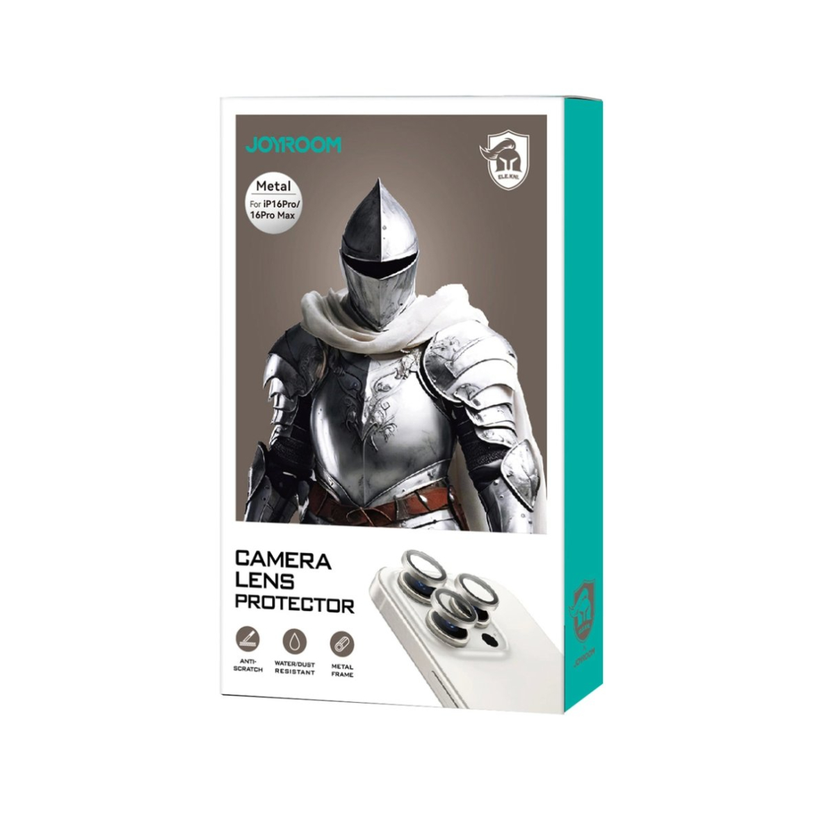 Joyroom JR-MFY0255 stiklo apsauga objektyvams iPhone 16/16 Plus – juoda 2