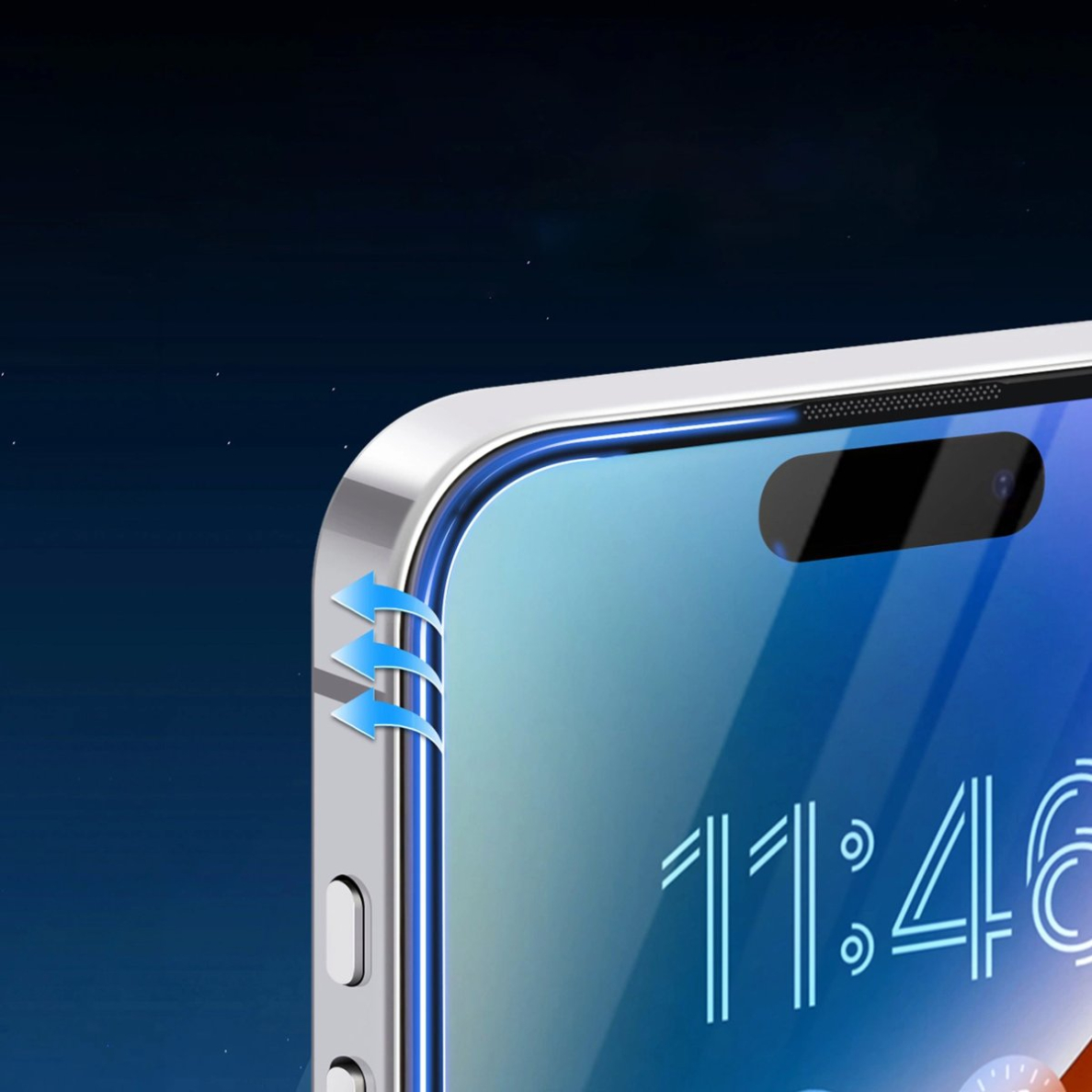 Joyroom JR-MKN0313 Corning Eyecare grūdintas stiklas skirtas iPhone 15 Plus/16 Plus 6 Joyroom JR-MKN0313 Corning Eyecare grūdintas stiklas skirtas iPhone 15 Plus/16 Plus 6