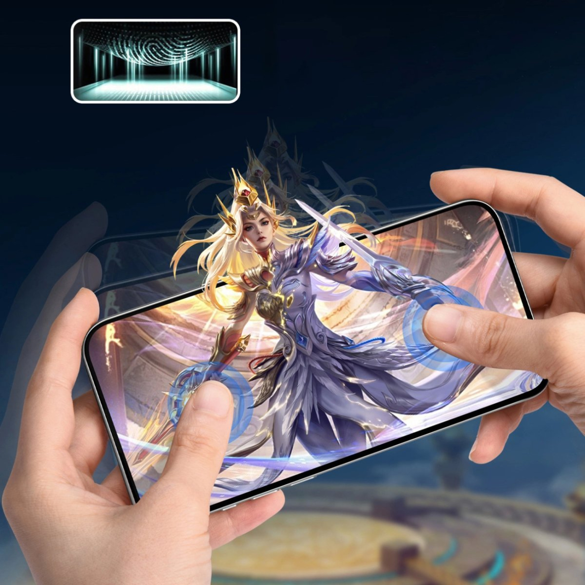 Joyroom JR-MKN0313 Corning Eyecare grūdintas stiklas skirtas iPhone 15 Plus/16 Plus 7