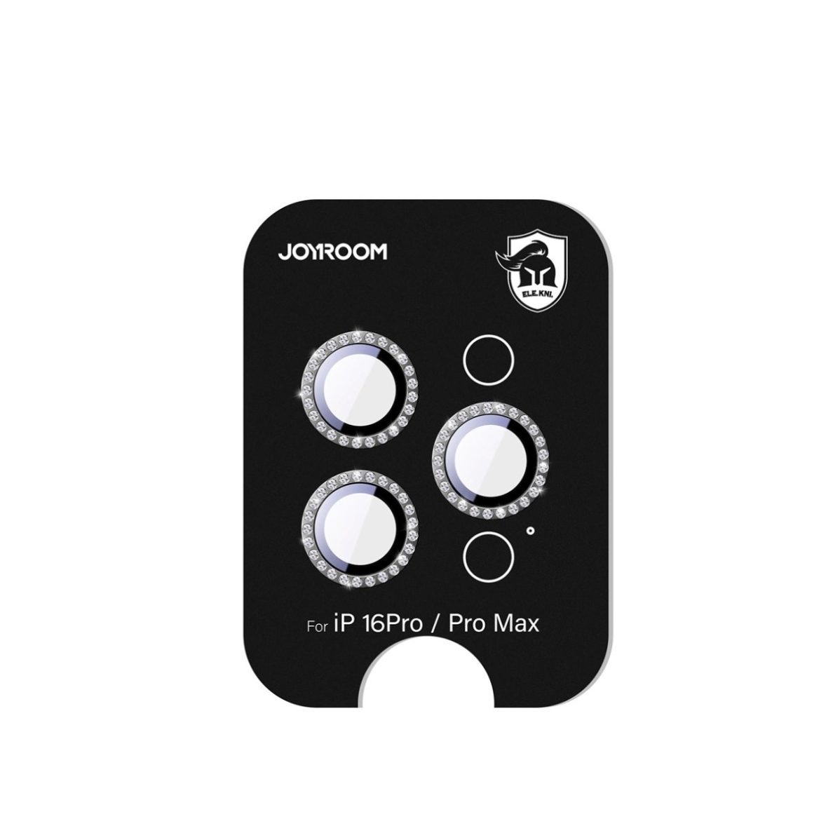 Joyroom JR-MSJ0307 stiklo apsauga objektyvams iPhone 16 Pro/16 Pro Max – juoda