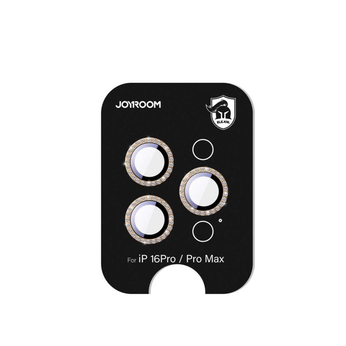 Joyroom JR-MSJ0310 stiklo apsauga objektyvams iPhone 16 Pro/16 Pro Max – ruda