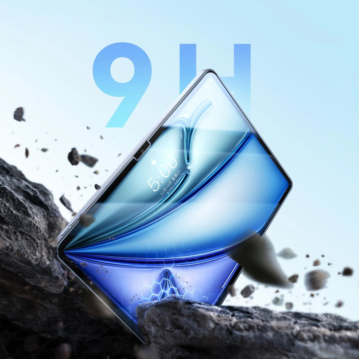 iPad Pro 12.9" (2018–2022) Joyroom JR-MST0161 grūdintas stiklas 3