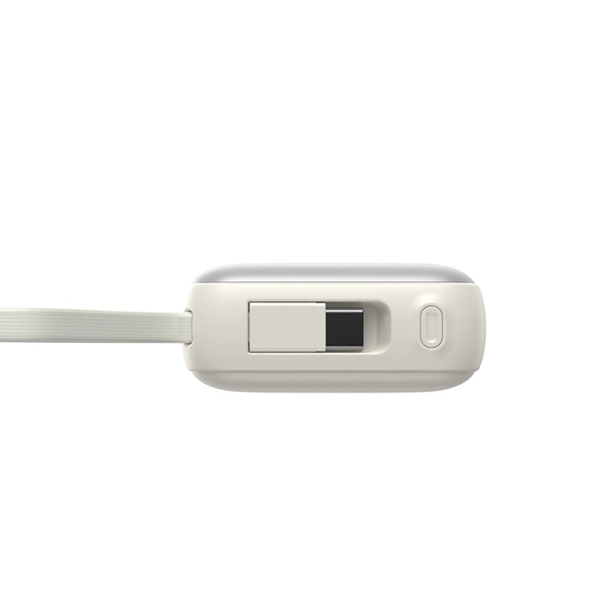 Išorinė baterija Power Bank Joyroom JR-PBF27 10000mAh 22.5W su įmontuotais USB-C ir Lightning kabeliais – balta 5 Išorinė baterija Power Bank Joyroom JR-PBF27 10000mAh 22.5W su įmontuotais USB-C ir Lightning kabeliais – balta 5