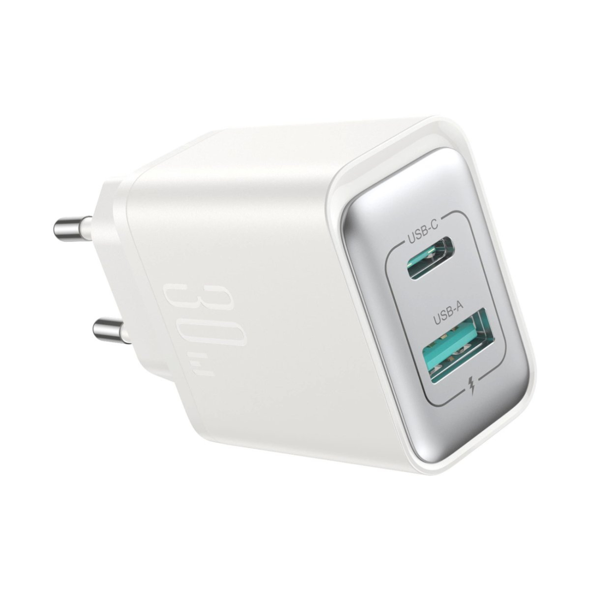 Joyroom JR-TCF15 tinklo įkroviklis USB-C / USB-A 30W – baltas 5