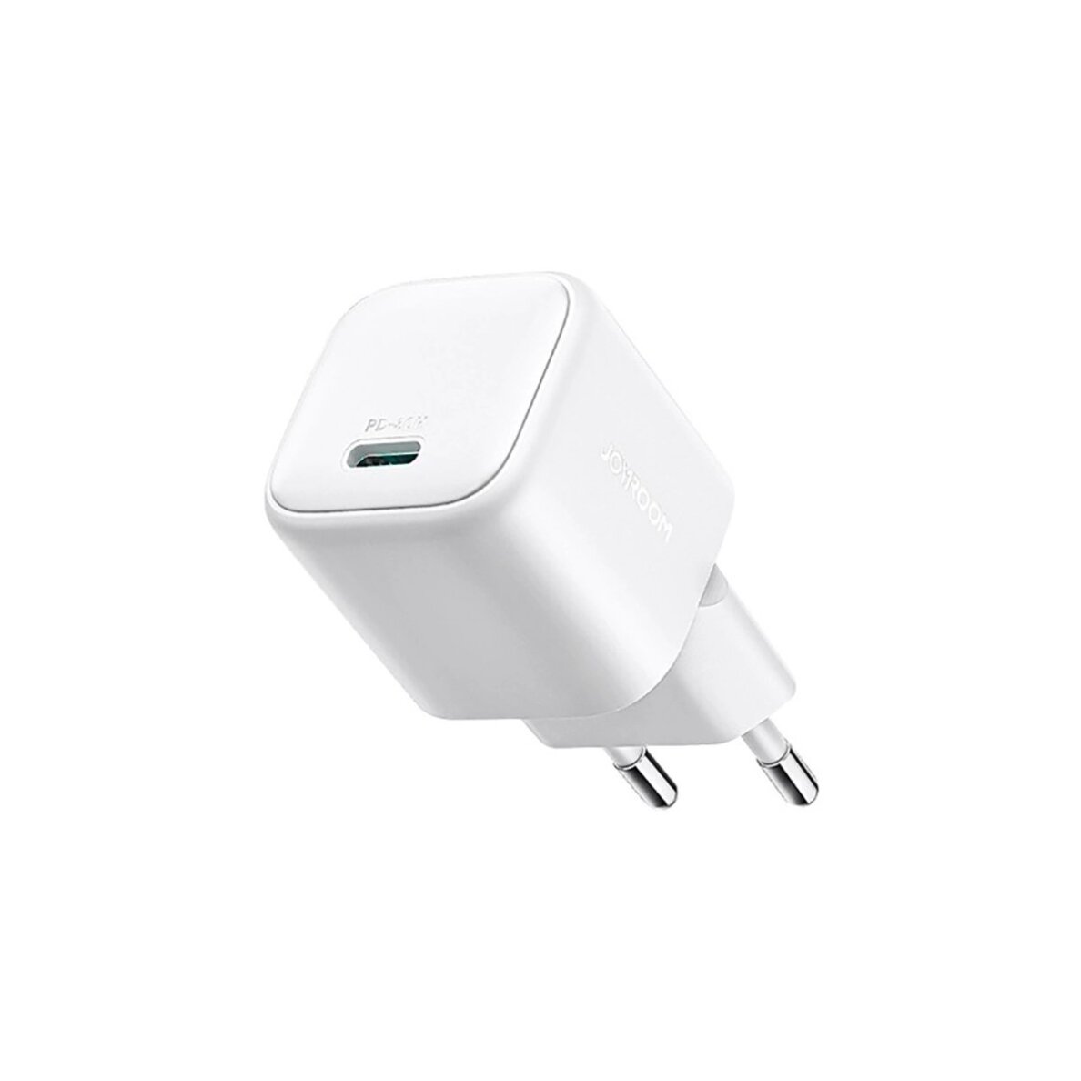 Sieninis įkroviklis Joyroom JR-TCG15 Mini 30W GaN USB-C – baltas