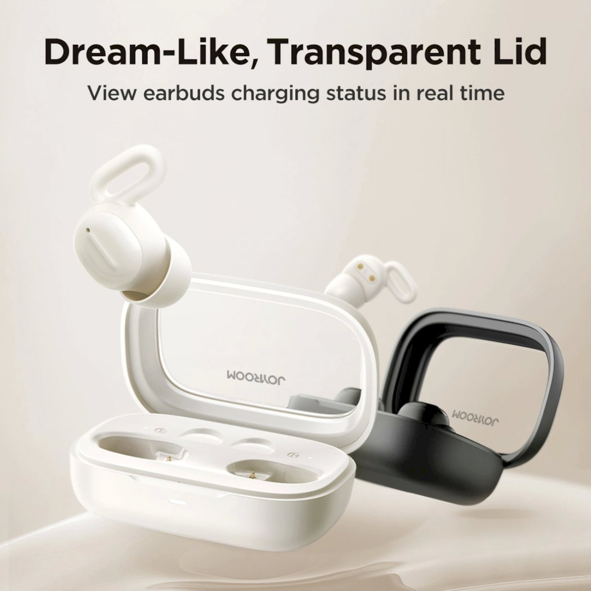 Joyroom JR-TS1 Cozydots Series TWS AusinėsBluetooth 5.3 noise cancellation - baltas 9 Joyroom JR-TS1 Cozydots Series TWS AusinėsBluetooth 5.3 noise cancellation - baltas 9