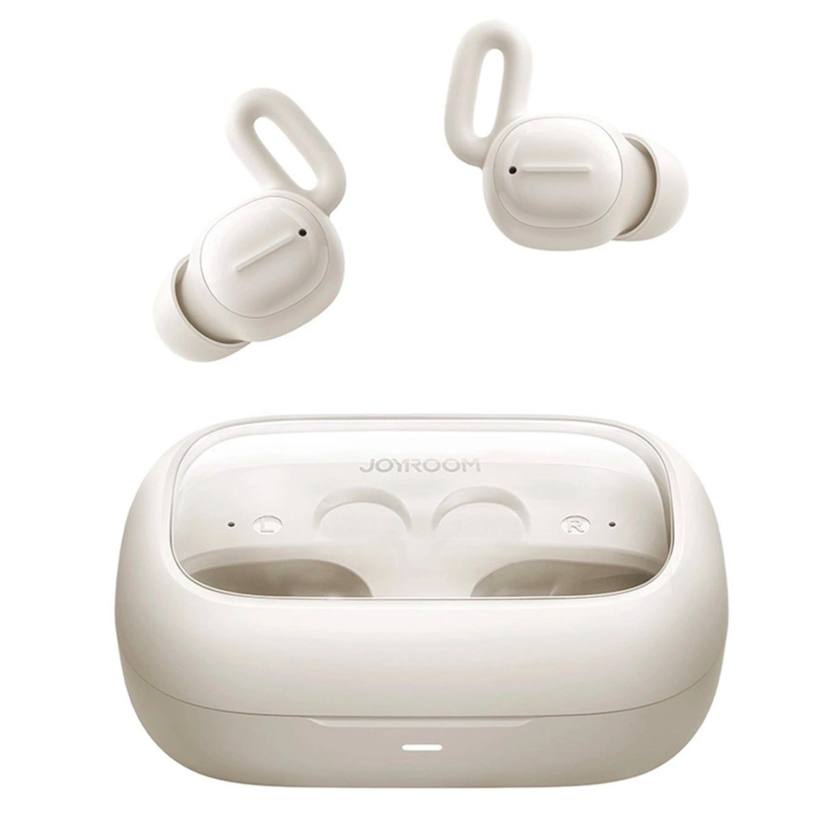 Joyroom JR-TS1 Cozydots Series TWS AusinėsBluetooth 5.3 noise cancellation - baltas Joyroom JR-TS1 Cozydots Series TWS AusinėsBluetooth 5.3 noise cancellation - baltas