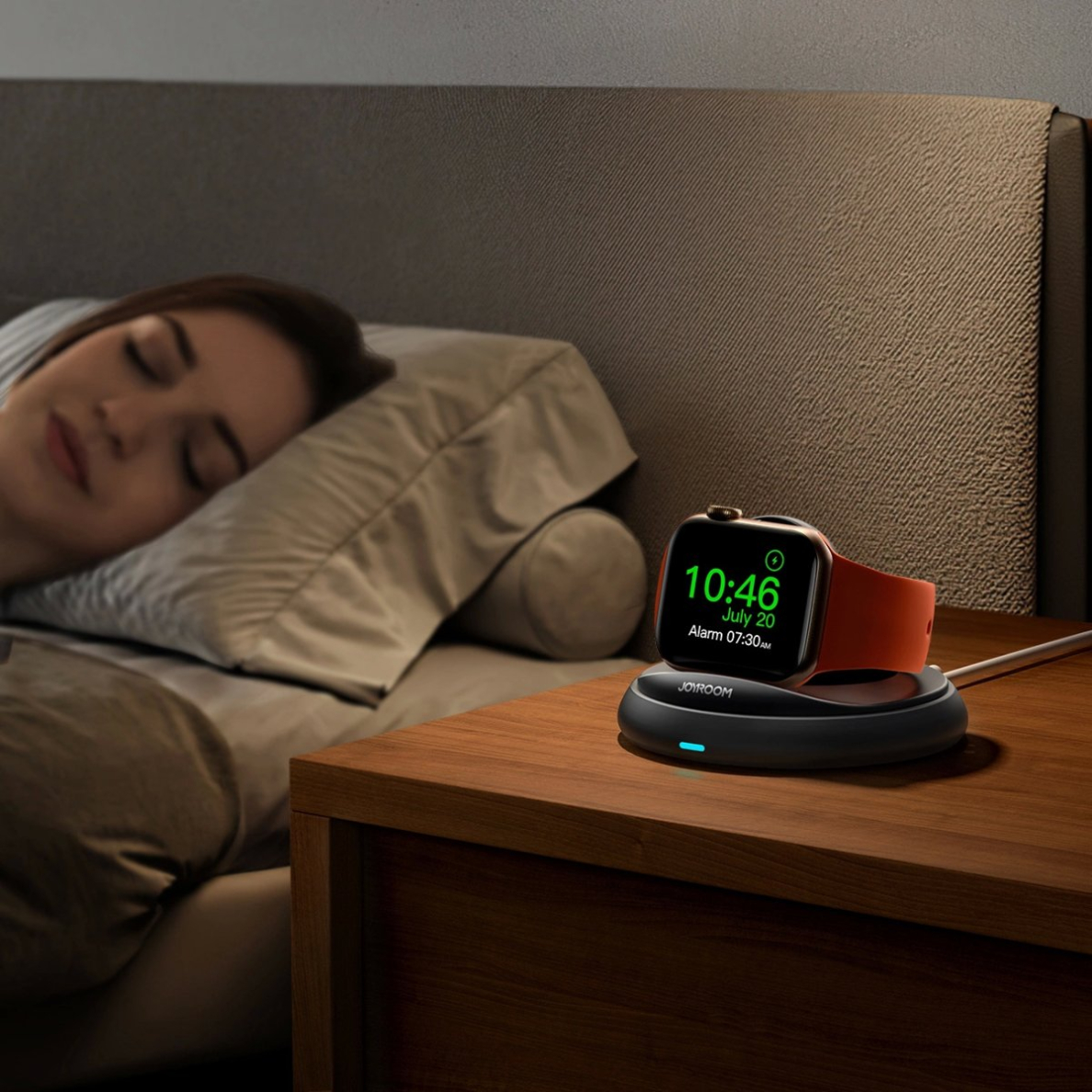 Sulankstomas indukcinis įkroviklis Joyroom JR-W12, skirtas Apple Watch – juodas 6 Sulankstomas indukcinis įkroviklis Joyroom JR-W12, skirtas Apple Watch – juodas 6