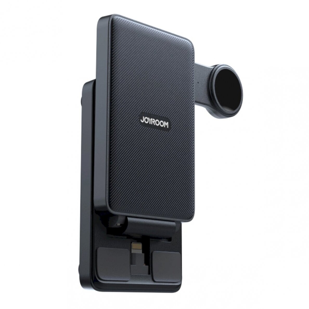 Joyroom JR-WQS02 iPhone AirPods Apple Watch 4in1 charging station foldable - Juodas 6 Joyroom JR-WQS02 iPhone AirPods Apple Watch 4in1 charging station foldable - Juodas 6