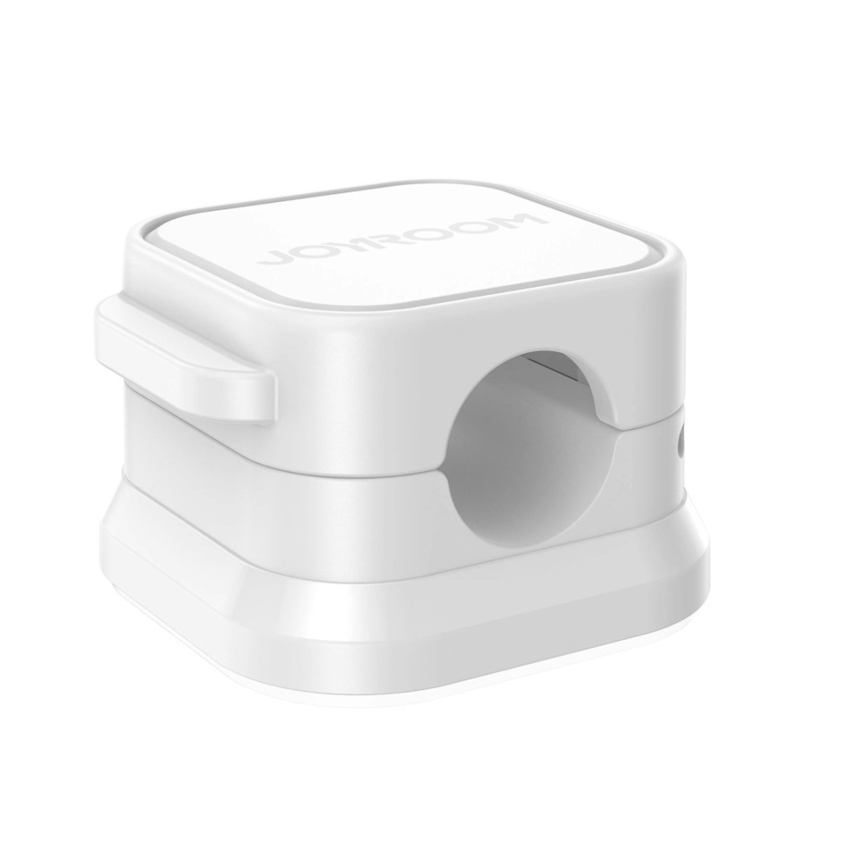 Joyroom JR-ZS368 magnetinis kabelių laikiklis – baltas (6 vnt.) 1