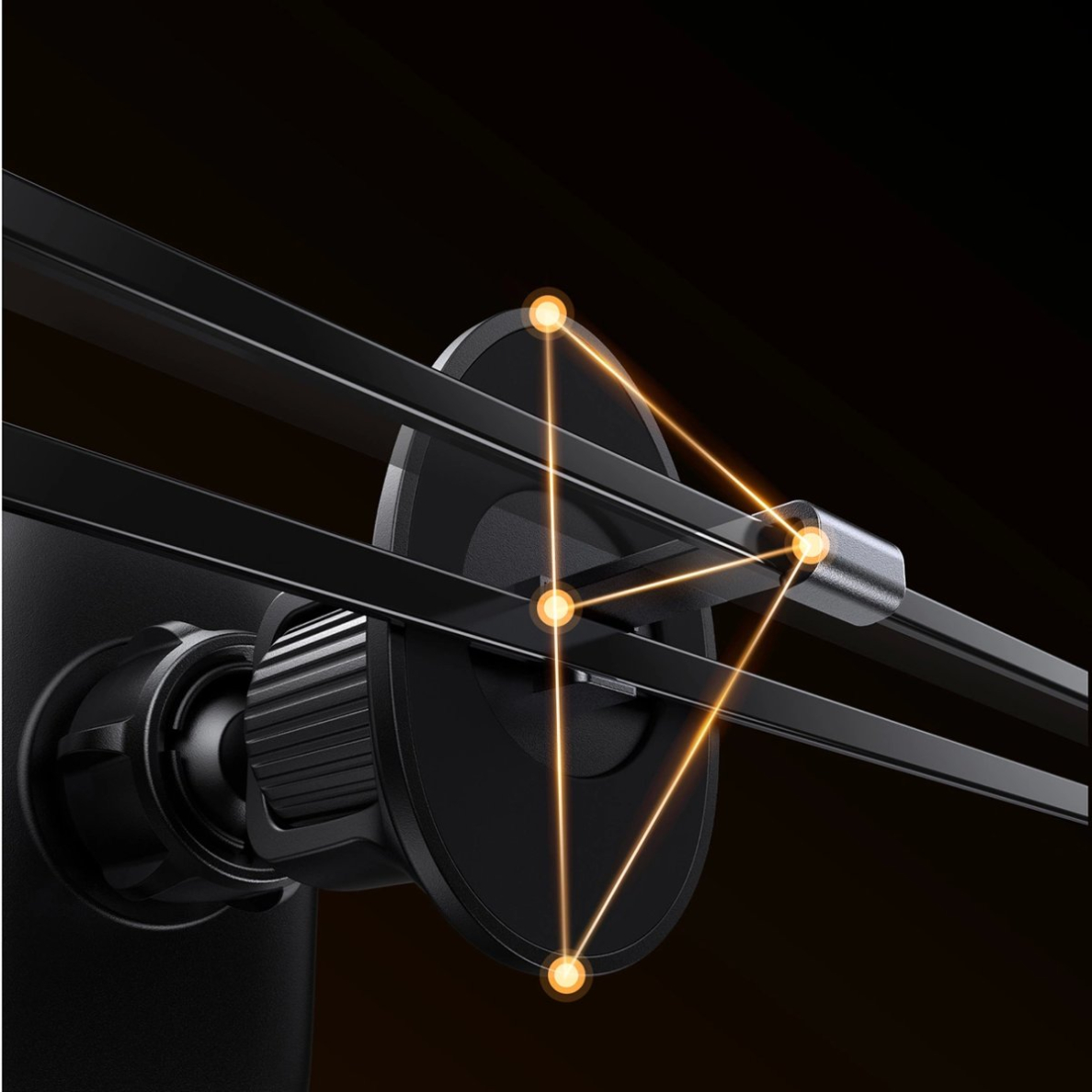 Joyroom JR-ZS392 Automobilinis telefono laikiklis (oro angai) – juodas 14