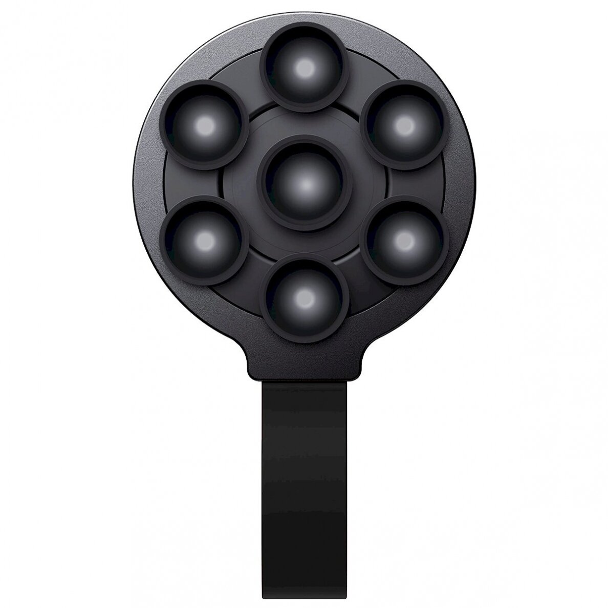 Joyroom JR-ZS393 magnetic Telfono laikiklissuction cups - Juodas 2 Joyroom JR-ZS393 magnetic Telfono laikiklissuction cups - Juodas 2