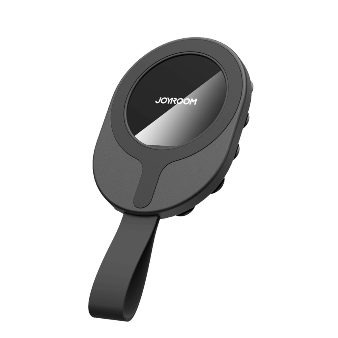 Joyroom JR-ZS393-S Magnetinis laikiklis su siurbtukais, skirtas 4.7–7" telefonui – juodas 1