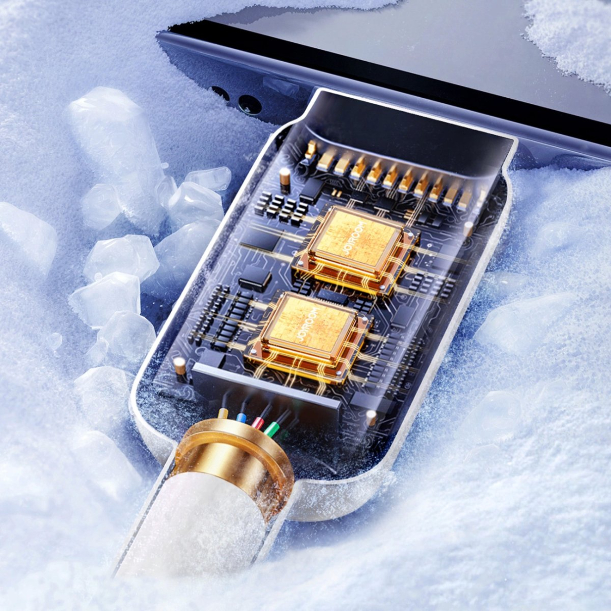 Joyroom Multi-Color Series A14 USB-A / USB-C 3A kabelis 1.2 m – baltas 5 Joyroom Multi-Color Series A14 USB-A / USB-C 3A kabelis 1.2 m – baltas 5