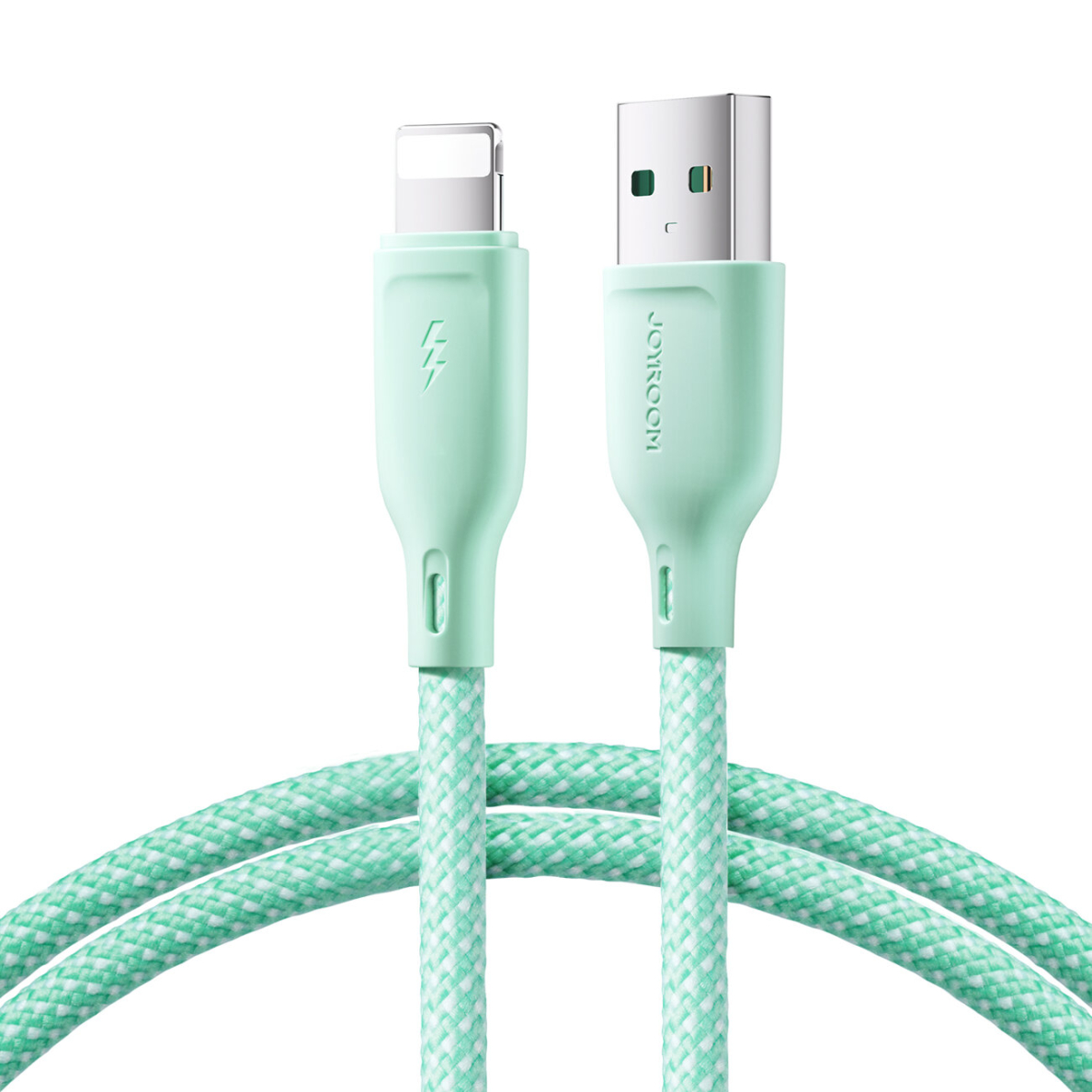 Joyroom Multi-Color Series SA34-AL3 USB-A / Lightning 3A cable 1m - green Joyroom Multi-Color Series SA34-AL3 USB-A / Lightning 3A cable 1m - green