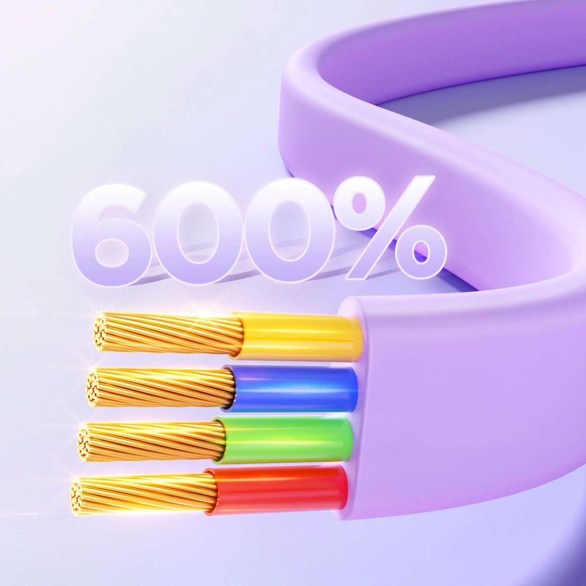 Joyroom S-A40 Colorful Series 3in1 retractable Kabelis USB-A to USB-C / Lightning / microUSB 1m - violetinis 6 Joyroom S-A40 Colorful Series 3in1 retractable Kabelis USB-A to USB-C / Lightning / microUSB 1m - violetinis 6