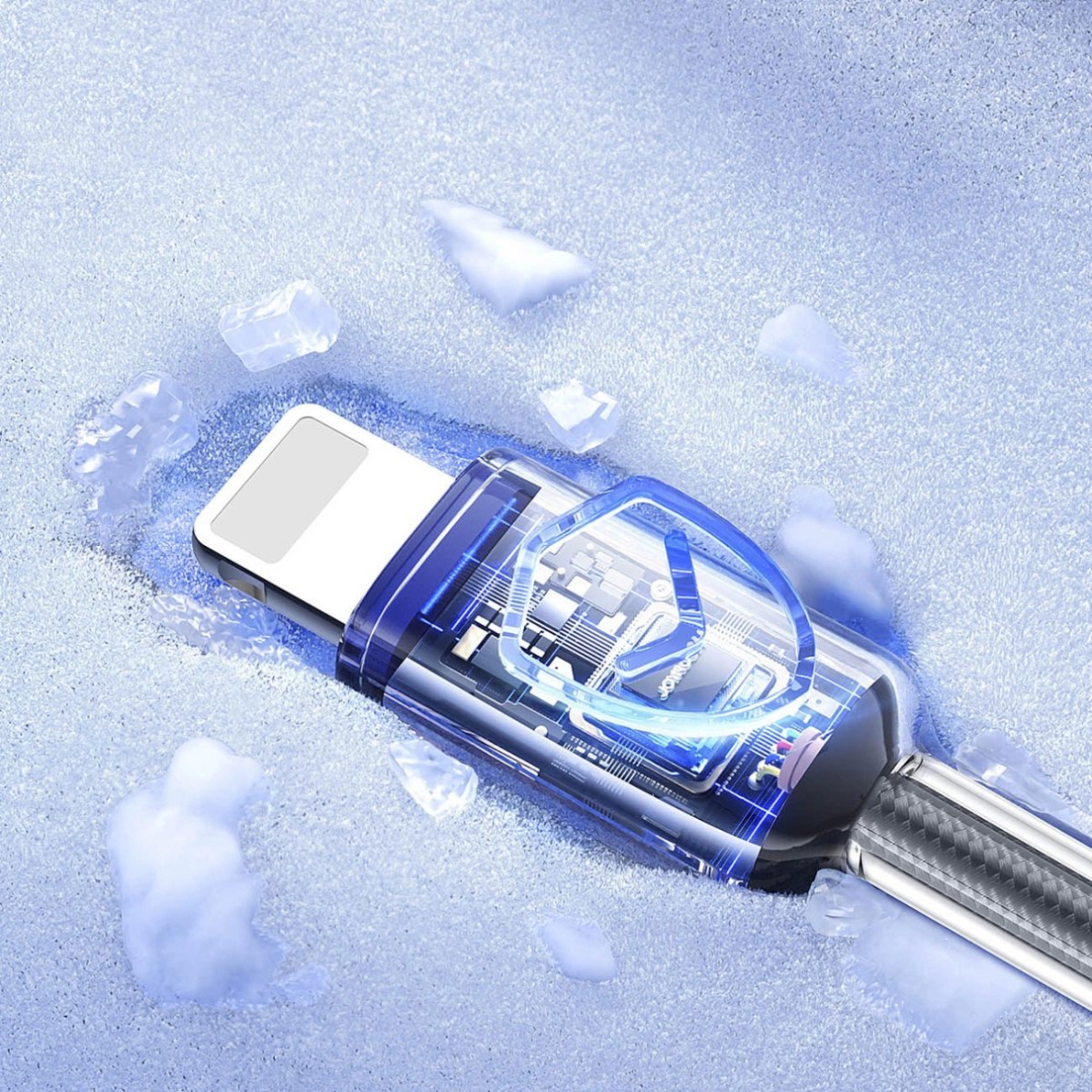 Joyroom S-A42 Crystal-Clear Series 30W USB-C / Lightning kabelis 1.2 m – juodas 12 Joyroom S-A42 Crystal-Clear Series 30W USB-C / Lightning kabelis 1.2 m – juodas 12