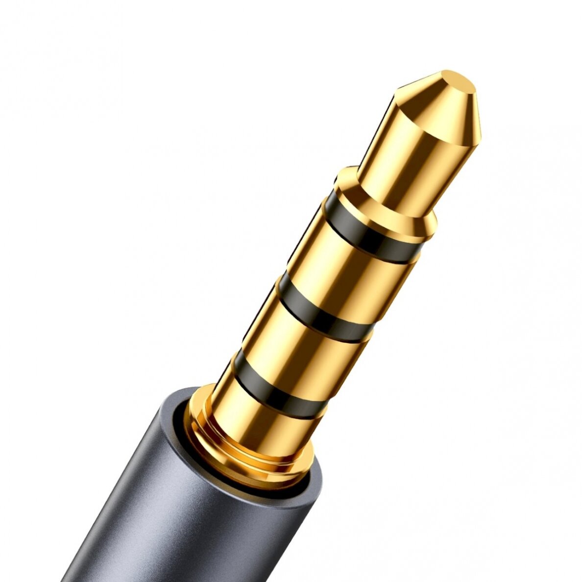 Joyroom stereo audio Kabelis AUX 3.5 mm mini jack (male) - mini jack (female) 1.2 m Juodas (SY-A09) 5 Joyroom stereo audio Kabelis AUX 3.5 mm mini jack (male) - mini jack (female) 1.2 m Juodas (SY-A09) 5