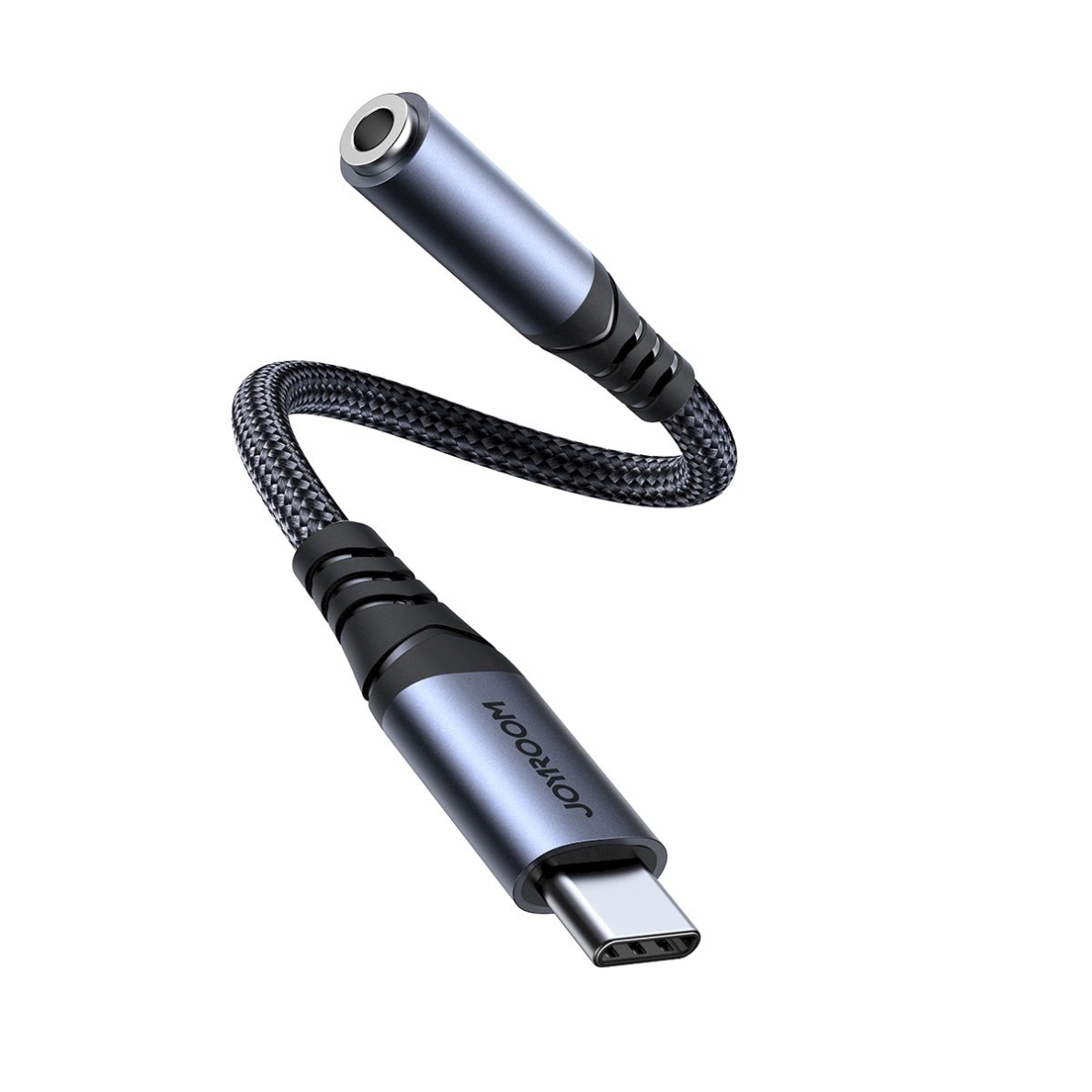 Joyroom SY-C01 USB-C DAC adapteris į 3.5 mm mini lizdą – juodas 1 Joyroom SY-C01 USB-C DAC adapteris į 3.5 mm mini lizdą – juodas 1