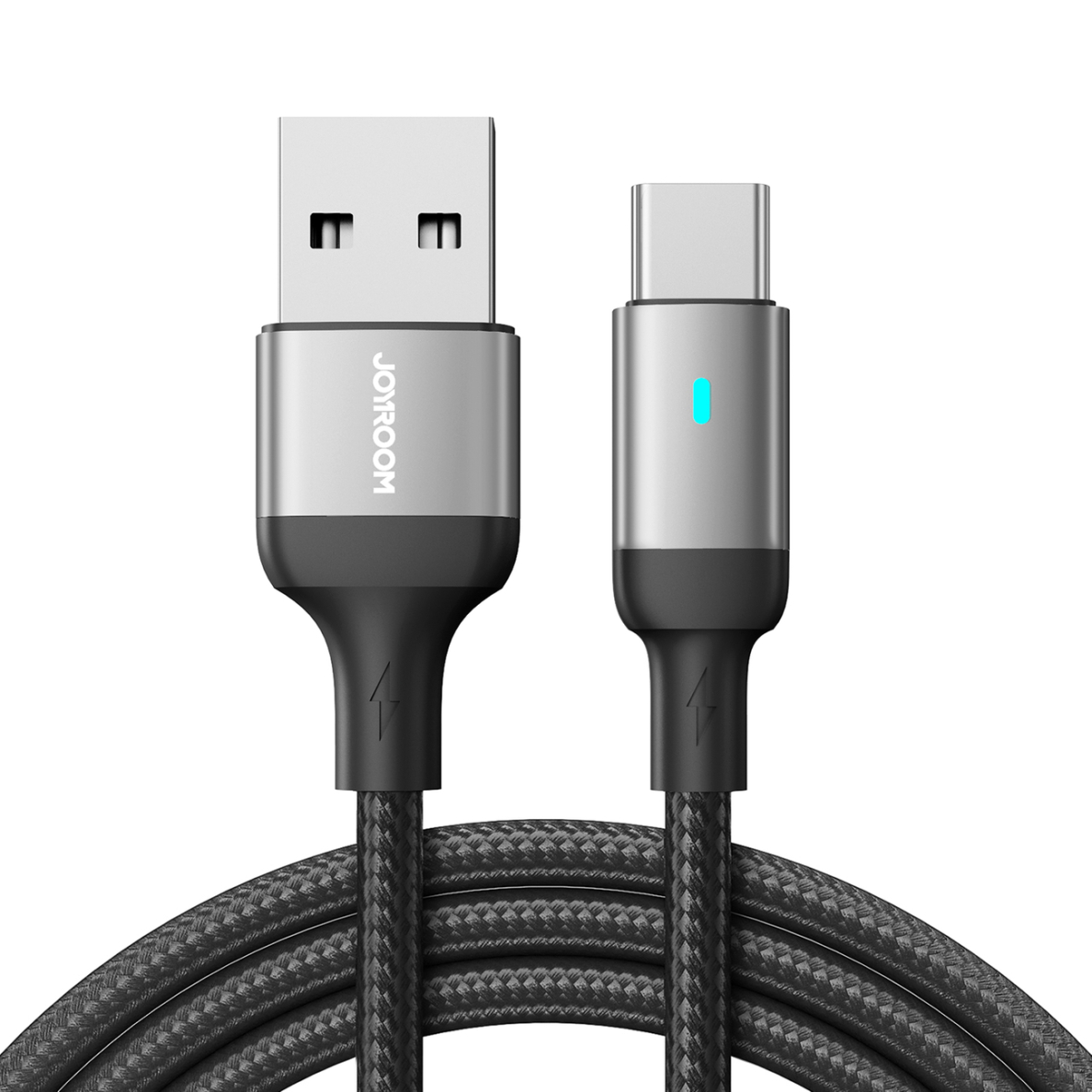 Joyroom USB cable - USB C 3A for fast charging and data transfer A10 Series 1.2 m black (S-UC027A10) Joyroom USB cable - USB C 3A for fast charging and data transfer A10 Series 1.2 m black (S-UC027A10)