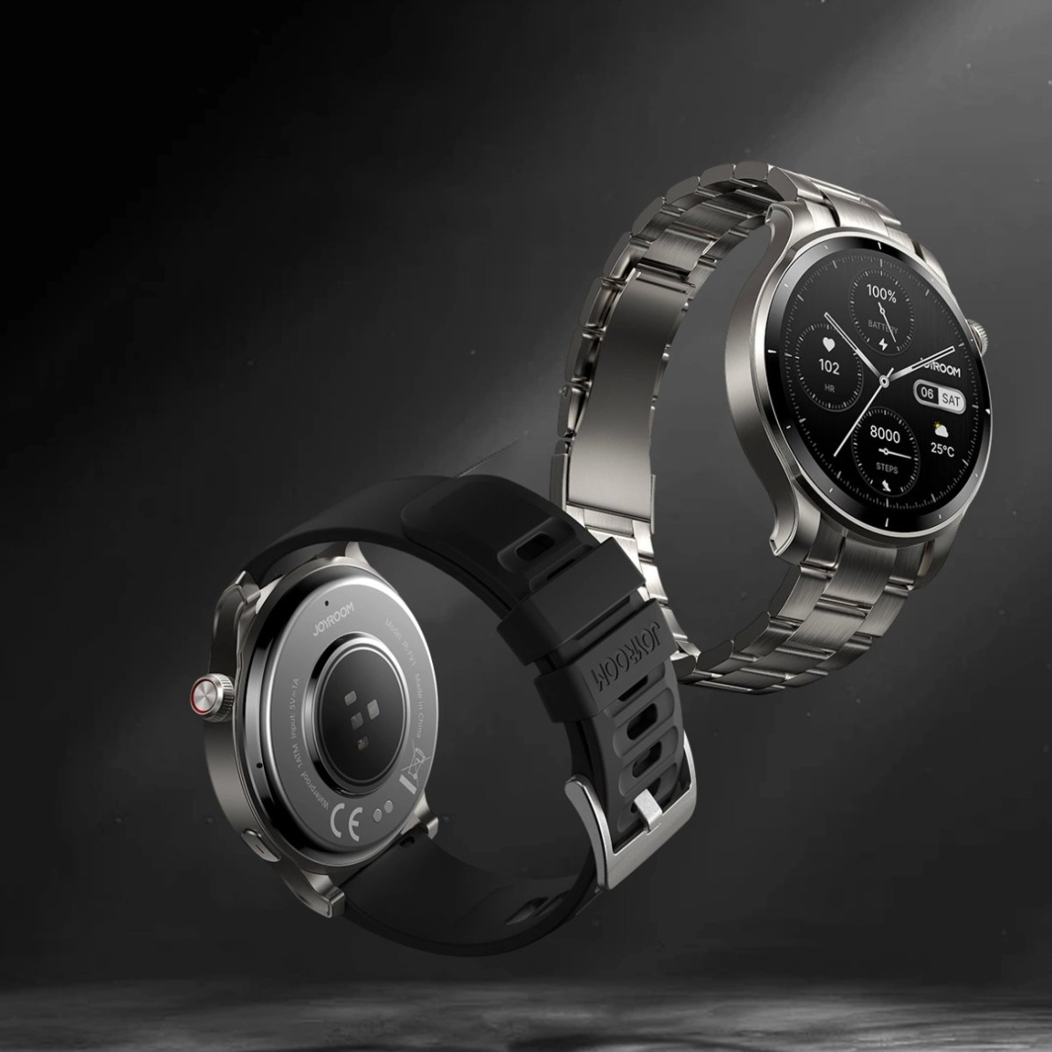 Joyroom JR-FV1 Venture Series Išmanusis laikrodis su skambučių atsakymo funkcija – pilkas 10 Joyroom JR-FV1 Venture Series Išmanusis laikrodis su skambučių atsakymo funkcija – pilkas 10