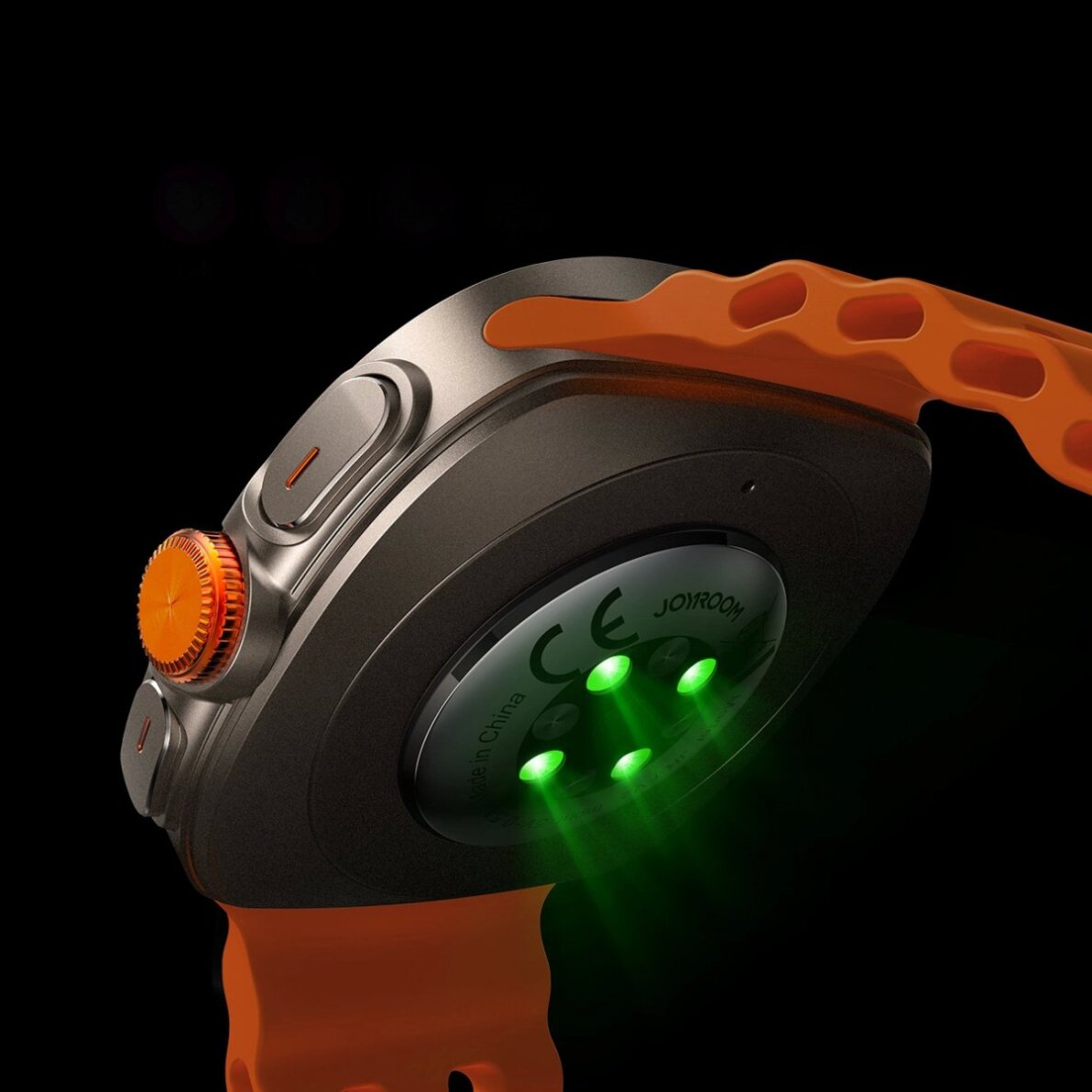 Joyroom Venture Series JR-FV2 sportinis išmanusis laikrodis su skambučių priėmimo funkcija – oranžinis 9 Joyroom Venture Series JR-FV2 sportinis išmanusis laikrodis su skambučių priėmimo funkcija – oranžinis 9